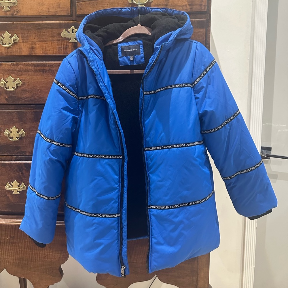 Boys large (14-16) Calvin Klein jacket new without tags